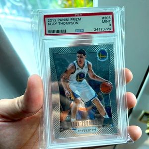 Klay Thompson 2012 Panini Prizm Rookie PSA 9 MINT #203